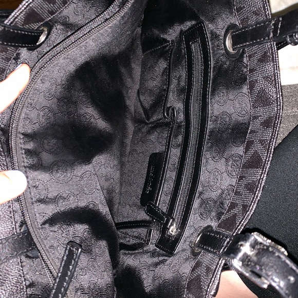 Black Michael Kors Leather Tote Bag - Picture 6 of 7